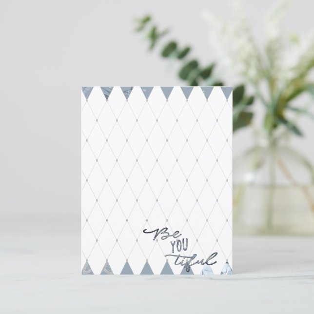 Dusty Blue Rosa (Em pé/Frente)