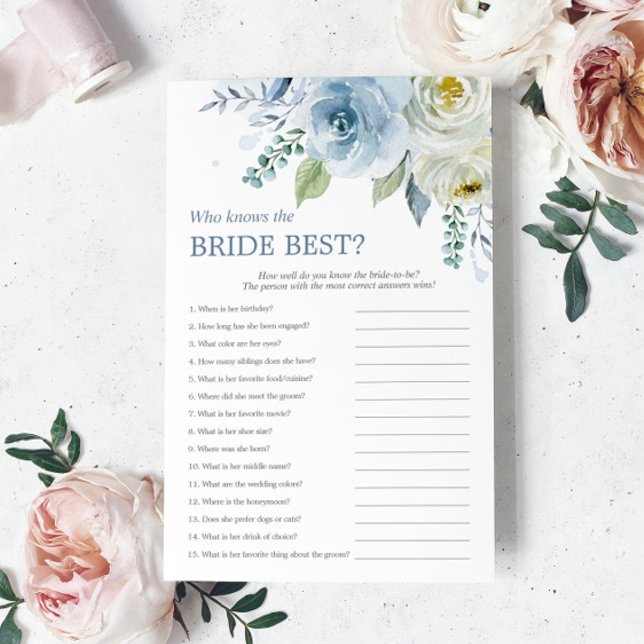 Dusty Blue Rosa que conhece o melhor jogo da noiva (Criador carregado)