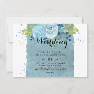 Dusty Blue Teal Weding Trending Budget