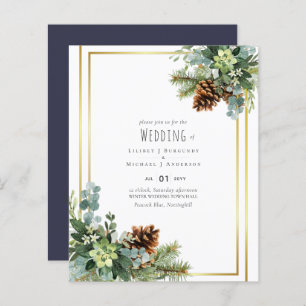 Dusty Blue Wedding Eucalyptus Greenery Orçamento