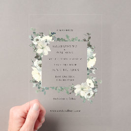 Dusty Blue & White Floral Salvar a Data