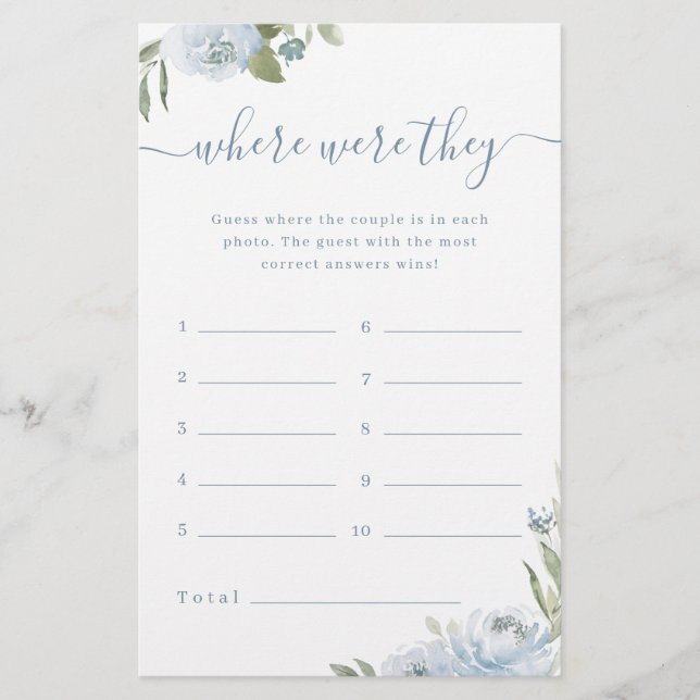 Dusty floral onde estavam os jogos de chá de panel (Frente)