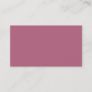 Dusty Mauve Pink Cartão de visita