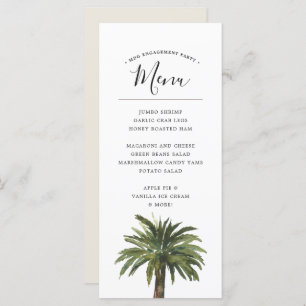 Dusty Palms Menu Evento de Janto Casamento Coste