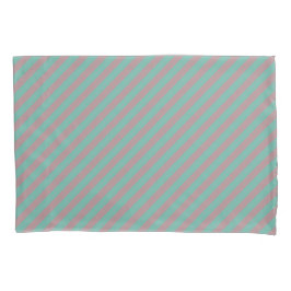 Dusty Rosa B48E92 / Glacial Green 6FB7A8 Stripes