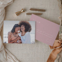 Dusty Rosa | Cartão de Proposta de Bridesmaid de F