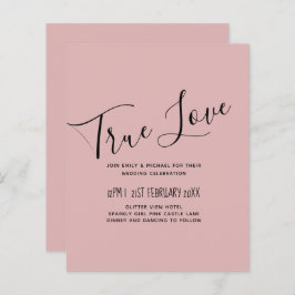 Dusty Rosa Pink Wedding