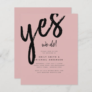 Dusty Rosa Pink Wedding