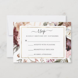 Dusty Rosa RSVP Flyer