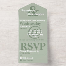 Dusty Sage Modern Typografia Grande Símbolos Casam