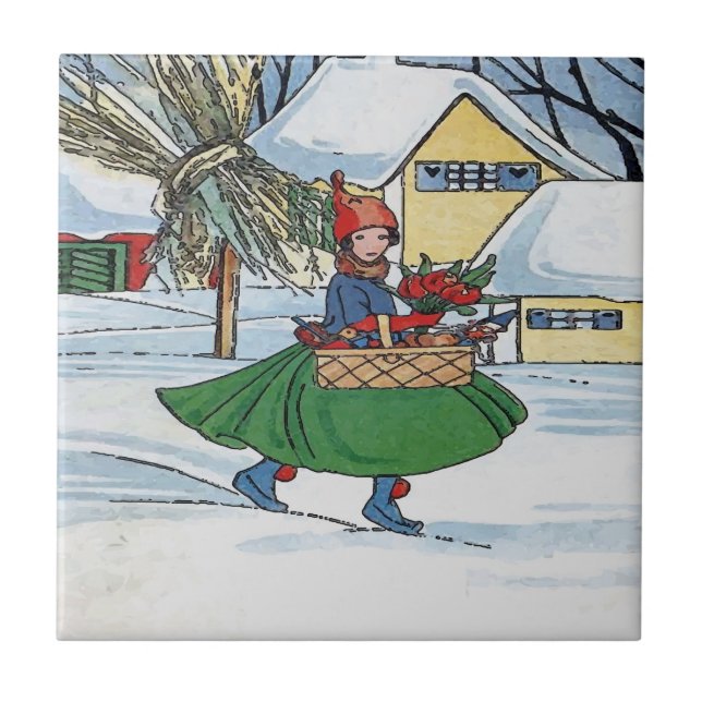 Dutch Girl, Delft Blue (Frente)