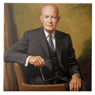 Dwight Eisenhower Presidente da Casa Branca Retrat