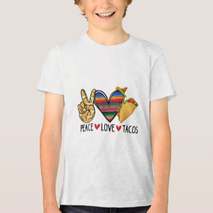 Dy Peace Love Taco Serape Mexicano Fiesta Cinco De