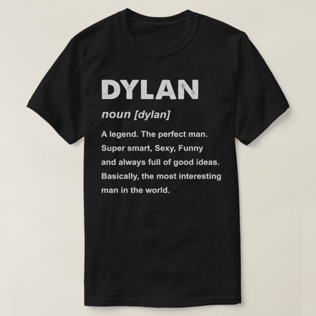 Dylan Name Pullover (Frente do Design)