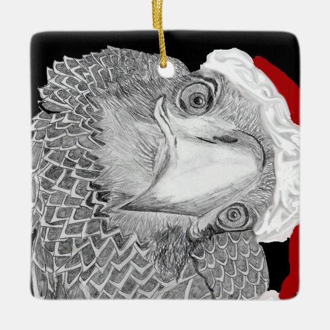 E9 diz quem é isso? Enfeites de natal escuro (Frente)