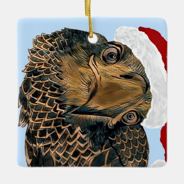 E9 diz quem é isso? tom escuro enfeites de natal (Frente)