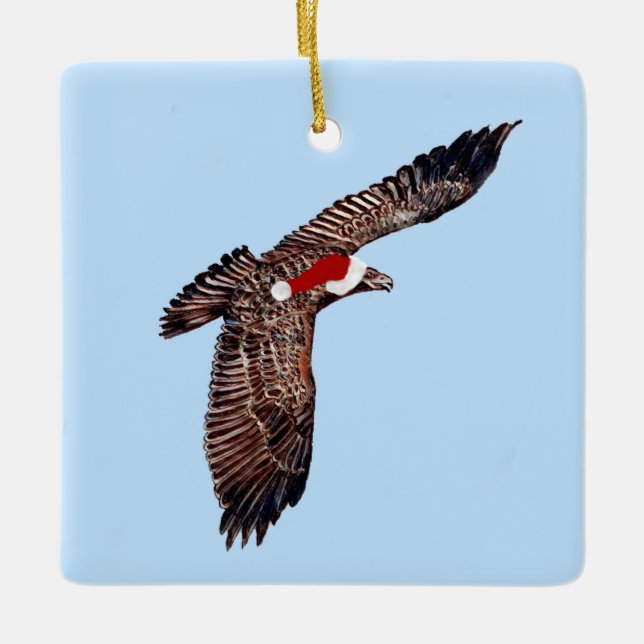 E9 Uma nova cor do Enfeites de natal da águia viva (Frente)