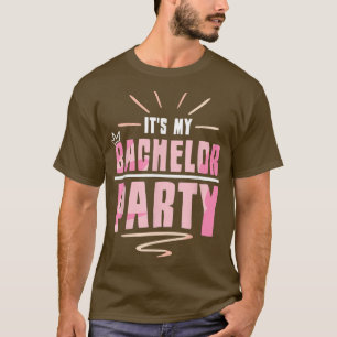 É a Camiseta da Equipe do Noivo para Festa de Solt