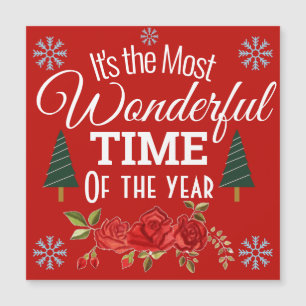 É a época mais maravilhosa do ano