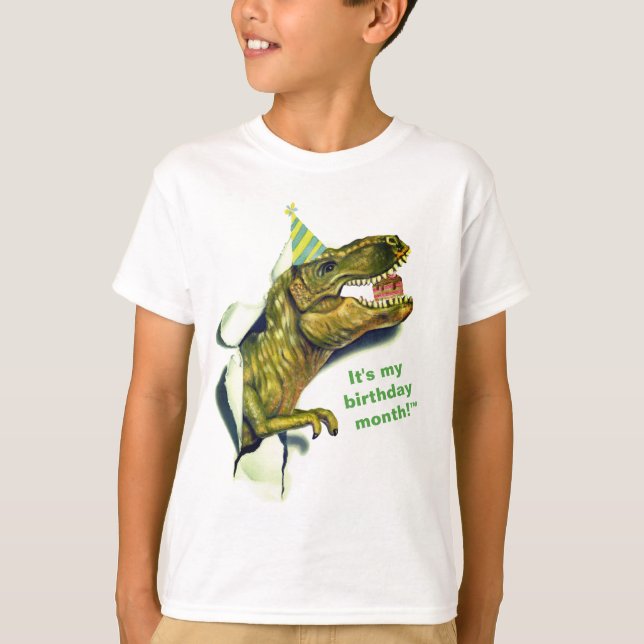 É a minha camisa do mês de aniversário (Frente)