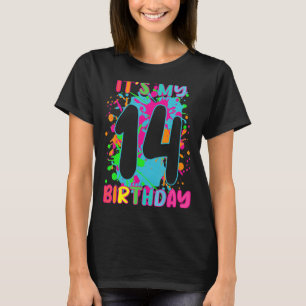 É A Minha Camiseta de Aniversário de 14 14 Anos