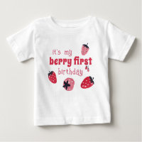 É a minha camiseta de aniversário de Berry