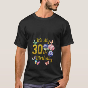 É A Minha Manteiga De Flor Da Camisa Da aniversári