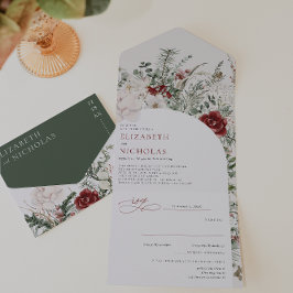 É a Temporada | Floral de Casamento de Natal
