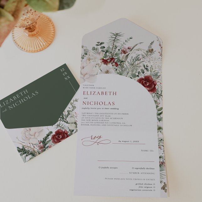 É a Temporada | Floral de Casamento de Natal (Criador carregado)