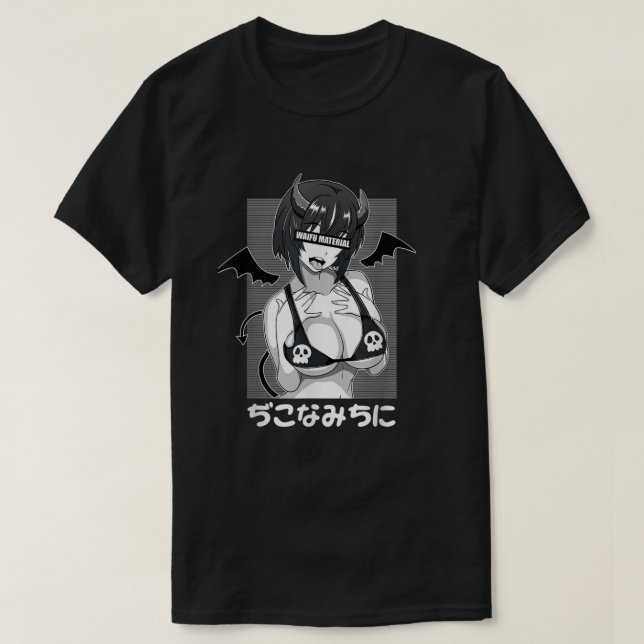 E:\AnhgocUpZZ\Ahegao camisa de material waifu lewd (Frente do Design)