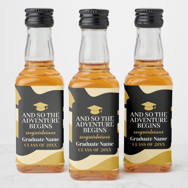 E Assim Começa A Aventura - Graduação Moderna (Garrafas)