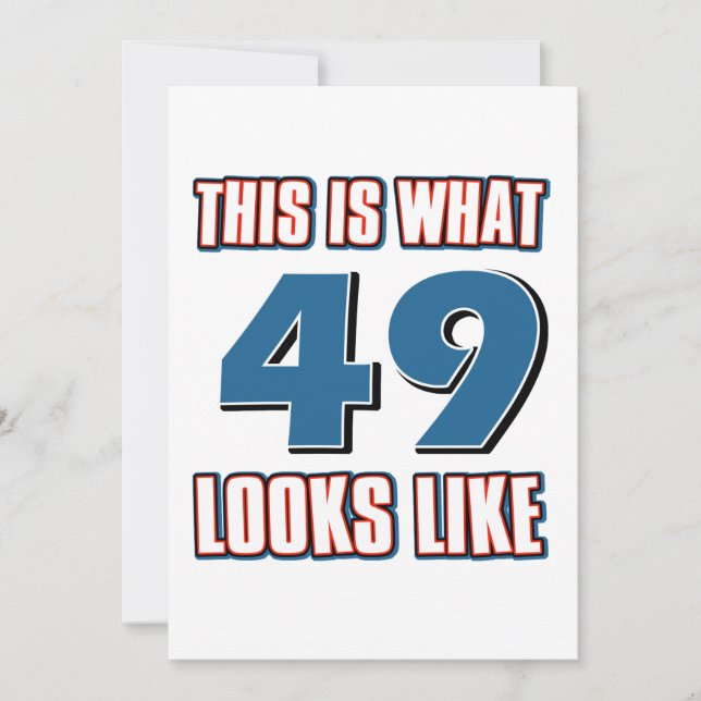 É assim que 49 anos se parecem (Frente)