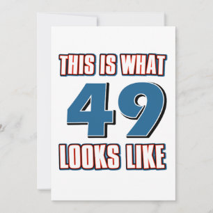 É assim que 49 anos se parecem