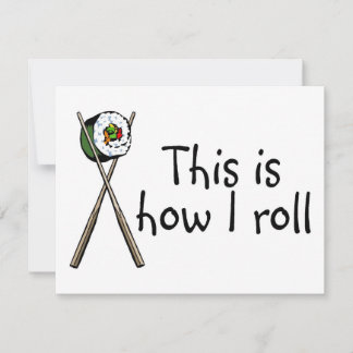 É Assim Que Eu Roll Sushi