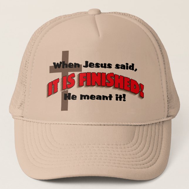 É boné terminado (Frente)