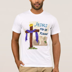 É camisa aumentada da páscoa