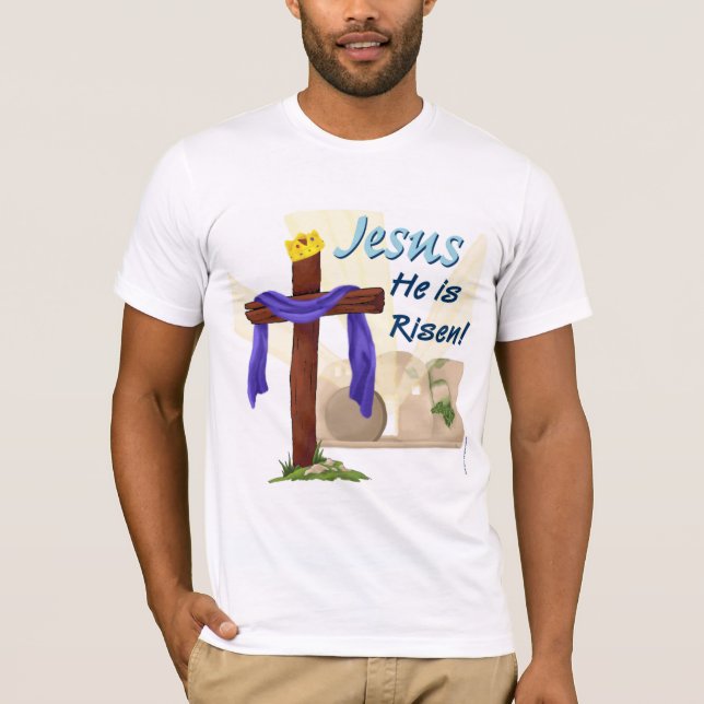 É camisa aumentada da páscoa (Frente)
