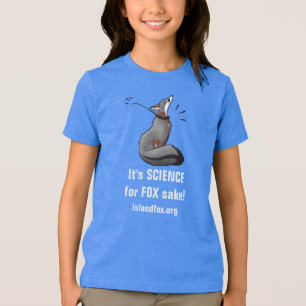 É CAMISA De T SAKE T FOX para Ciência Tamanho Real