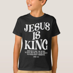 É Camisa Jesus Rei Cruz Cristã Deus