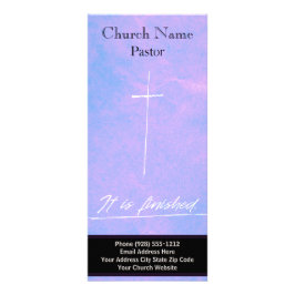É Cartão De Rack Da Igreja, Cartão Do Ministério