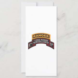 E Co 51rua Infantil LRS Scroll, Ranger Tab
