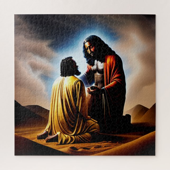 E Depois Havia O Homem Negro E Quebra-cabeça De Ar (Vertical)