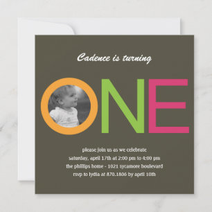 É Divertido Ser Um Convite De Aniversário De Foto 