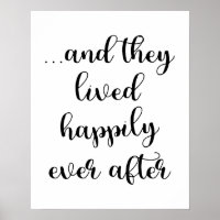 ...E Eles Viviam Feliz Sempre Depois Da Poster