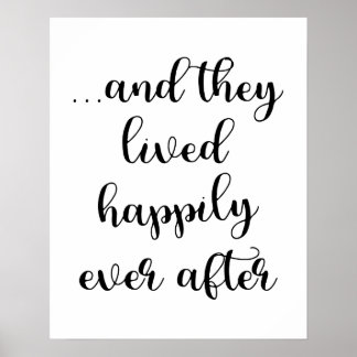 ...E Eles Viviam Feliz Sempre Depois Da Poster