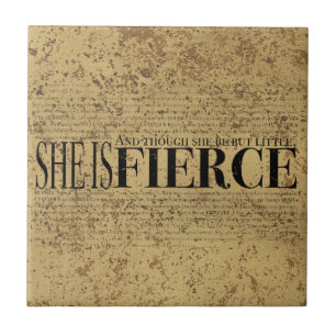 E embora seja mas pouco, é feroz