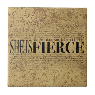 E embora seja mas pouco, é feroz