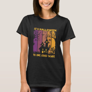 É Halloween para uma boa camiseta assustadora