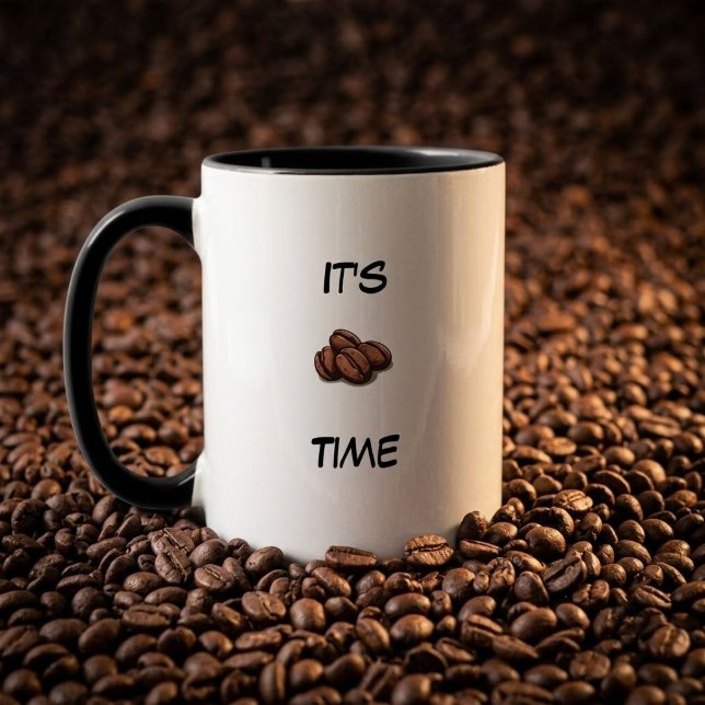 ☕ É Hora do Café Caneca – Presente Divertido para  (Criador carregado)