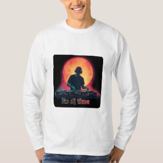 É Hora do DJ – Camiseta DJ Noturna Neon